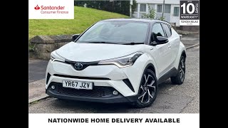 2017 Toyota C-HR 1.8 VVT-h Dynamic CVT Euro 6 (s/s) 5dr, YR67JZV - Premier Car Sales Ltd, Preston