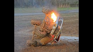 Crash at "Spring Sling" @ The Bog at  Virginia Motorsports Park