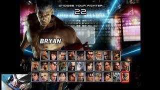 Tekken 5 - Bryan Story Mode On Ultra Hard With PXN X8