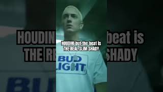 Houdini but the beat is The Real Slim Shady #eminem #mashup #houdini #eminemremix #eminemfan