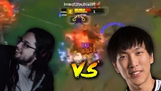 DOUBLELIFT VS IMAQTPIE 1v1 LEE SIN - Stream Highlights | HORIZN