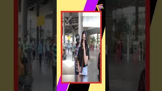 RASHMIKA MANDANNA LANDING IN MUMBAI FROM DELHI SPOTTED AT AIRPORT