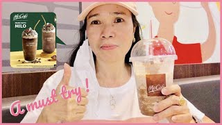 [ NEW ] McDONALD / McCAFE ICE BLENDED MILO LATTE / A MUST TRY! / YAYA REVIEW