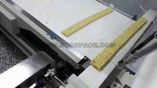 Caramel treat sachima automatic packing system