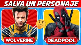 SALVA A UN PERSONAJE DE "MARVEL"🤔 | ¿Qué prefieres? | Reto/Quiz