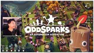 THIS GAME IS SO CUTE! ODDSPARKS: AUTOMATION ADVENTURE