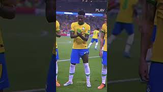 Neymar shows the boys how to dance 💃🔥 #neymar#vinicius#brazil#futbol#dance