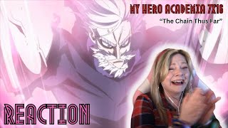 I CAN'T BELIEVE THEY'RE BACK!!! My Hero Academia 7x16 "The Chain Thus Far" - reaction & review