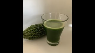 How to Make Bitter gourd juice - A Remedy for Diabetes