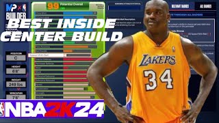 Best Inside Center Build NBA2K24