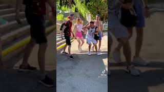 A bodybuilder steals people's girlfriend ##prank #reaction #short