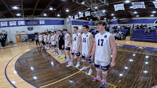 St  John Fisher vs Nazareth Men's Volleyball 2.21.24