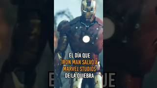 El día que Iron Man salvó a Marvel Studios de la quiebra 😱📝 #SHORTS