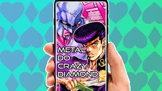 METAL COM PODER DO CRAZY DIAMOND - Ciência Bizarra de Jojo