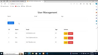 PHP CRUD Operations Using MYSQL Database | Step by Step Guide