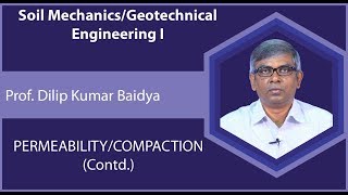 Lecture 17: PERMEABILITY/COMPACTION (Contd.)