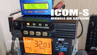 Легкий походний Icom S на SATCOM