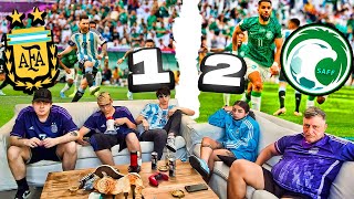 REACCION a ARGENTINA 1 - 2 ARABIA SAUDITA | Mundial Qatar 2022