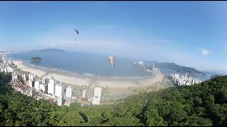 TEDY VOANDO DE PARAPENTE EM SÃO VICENTE 360°