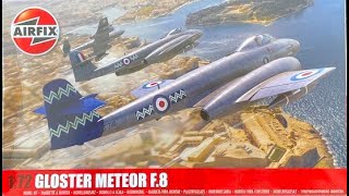 Airfix Gloster Meteor F.8, 1:72 - in box browse