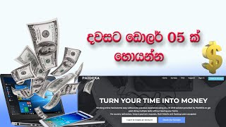 How to Earn Money with Paidera in  Sinhala.දවසකට ඩොලර් 5 ක් හොයන්න.