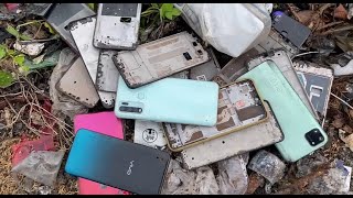 i Found Many Broken Phones in Garbage Dumps || i Restore vivo y30 destroyed phone.