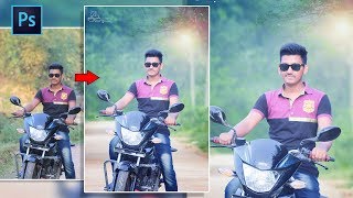 Natural Blur Photo Manipulation basic For Beginners in Photoshop CC 📷