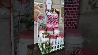 Kitchen DIYs|Kitchen Makeover Ideas Part-4|Kitchen Decoration Ideas| Cardboard DIY#homemitra#shorts