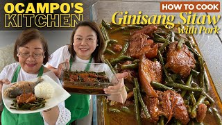 Kapampangan Style Ginisang Sitaw with Pork