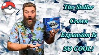 Unboxing The NEW Stellar Crown Pokemon TCG Elite Trainer Box!