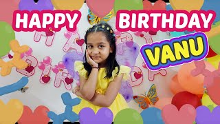 VANU Ka 5th BIRTHDAY 🎁🎉😍 | Birthday Celebration | Aayu and Vanu