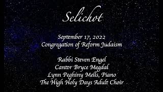 Selichot Service (9/17/22)