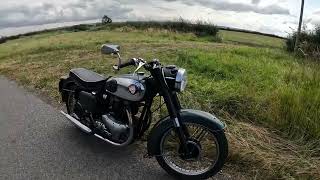 BSA A10 drive past