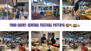 🍽️ Food Court at Central Festival Pattaya 🥘