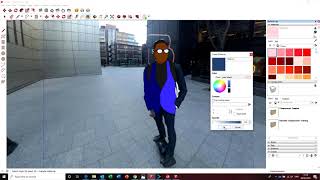 SketchUp 2020 Avatar Creation Timelapse