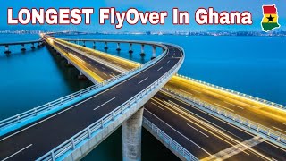 Wow!!. Ghana Leads Africa, Constructs $200 million LONGEST FlyOver in Ghana