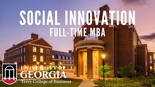 University of Georgia Terry College Full-Time MBA – Social Innovation