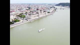 Budapest 4k aerial VLOG