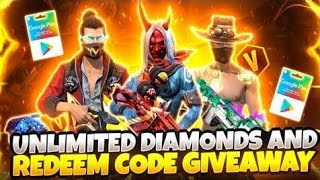 Diomands Give on Live Stream🔴play and win [ freefire ]