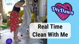 Real Time | Clean with me | Relaxing | No Voice Over | DiyDawn