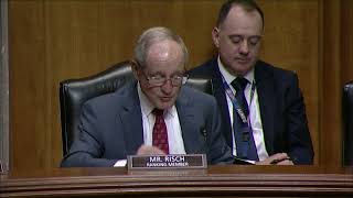 Ranking Member Risch Gives Opening Statement at Hearing on Arms Control and Deterrence