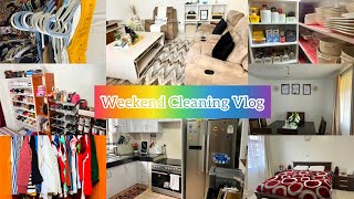 Weekend Clean With Me|| Cleaning Motivation|| Organizing|| Brandy Nowood