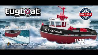 S37 1:72 2.4GHz RC Tug Boat