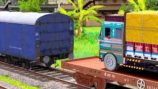 ICF PARCEL VAN COUPLING LORRY CONTAINER | BUMPY RAILROAD | RAILWORKS | TRAIN SIMULATOR | RAILROAD