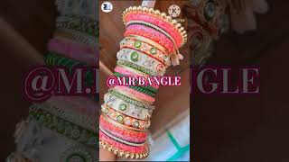 Pink Colour राजपूती चूड़ा Set !! #trending #bangles #shorts