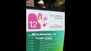 Kris Nicholson at Flower 2024 Piano Video 1