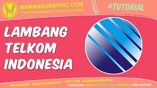 Membuat Logo atau Lambang Telkom Indonesia