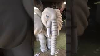 esculturas de isopor elefante #amoartesanato #shortsviralvideo #shorts #escultura