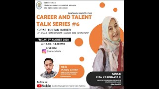 Career and Talent Talk Series #6 : Bincang Karier Jabatan Fungsional Analis Kepegawaian/Analis SDM