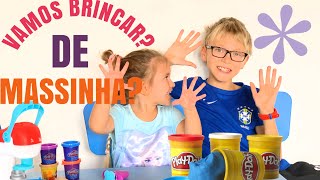 🔴😀BRINCANDO DE MASSINHA PLAY-DOH #massinha#brincar